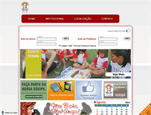Tablet Screenshot of colegiocqb.net
